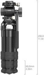 SmallRig 5025 Heavy Duty Carbon Fiber Tabletop Tripod Kit
