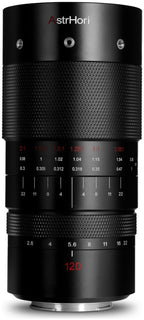 Astrhori 120mm F2.8 Canon EF (Full frame) black