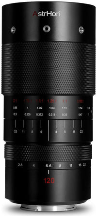 Astrhori 120mm F2.8 Canon EF (Full frame) black