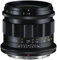 Voigtländer Nokton 28mm f/1.5 ASPH Z-mount black