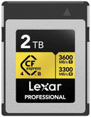 Lexar Professional Gold CFexpress Card Type B R3600/W3300 MB/s – 2TB