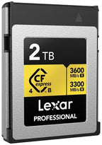 Lexar Professional Gold CFexpress Card Type B R3600/W3300 MB/s – 2TB