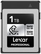 Lexar Professional Silver 4.0 CFexpress Card Type B R3600/W3300 MB/s – 1TB