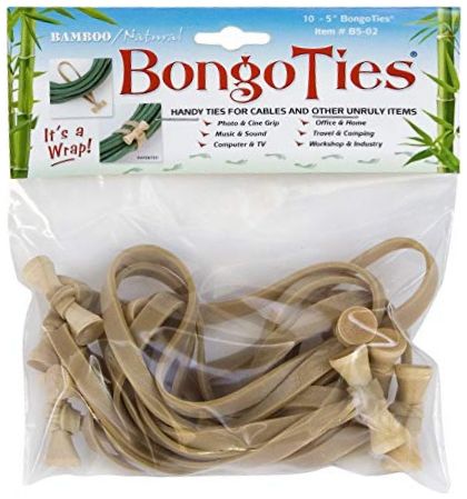 Bongo Ties Natural Colour 10pcs
