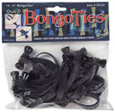 Bongo Ties Obsidian 10pcs