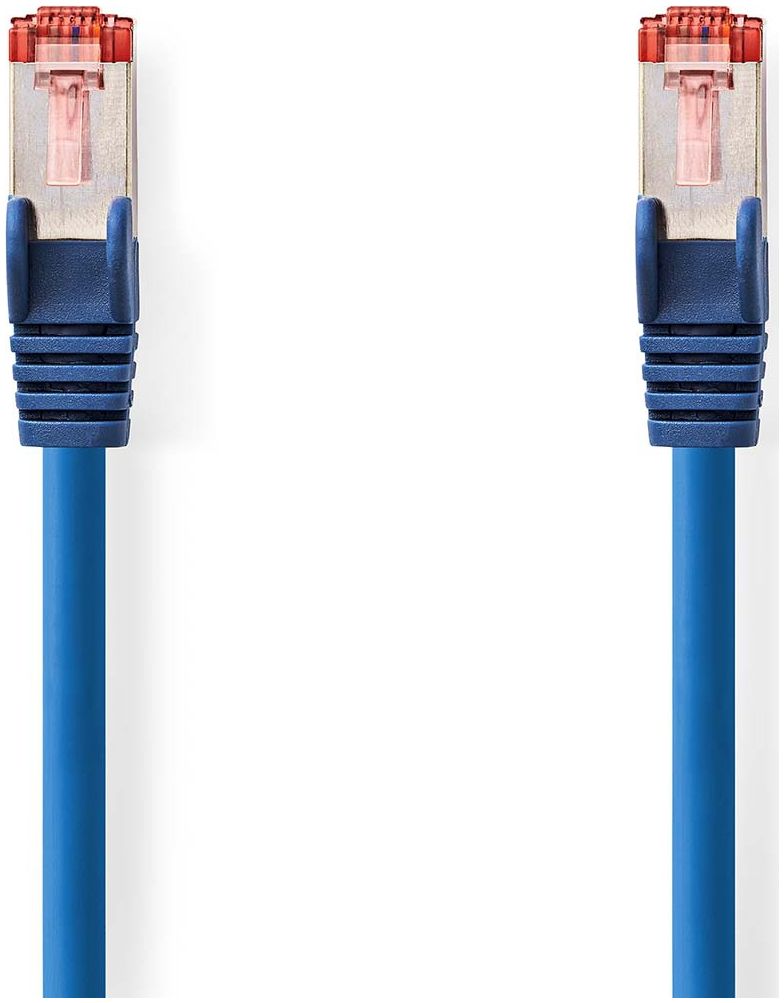 Nedis Cat6 S/FTP network cable RJ45 male - RJ45 male 1m blue