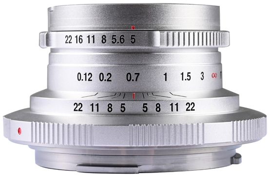Laowa 15mm f/5 Cookie FF Canon RF (silver)