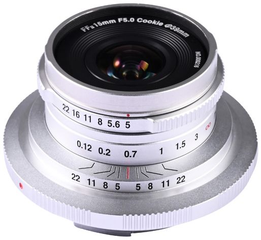 Laowa 15mm f/5 Cookie FF Canon RF (silver)