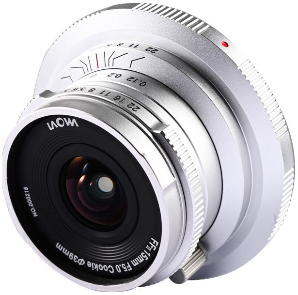Laowa 15mm f/5 Cookie FF Canon RF (silver)