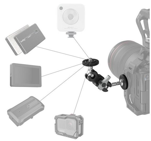 SmallRig 3238B Mini Magic Arm with Universal Ball Head