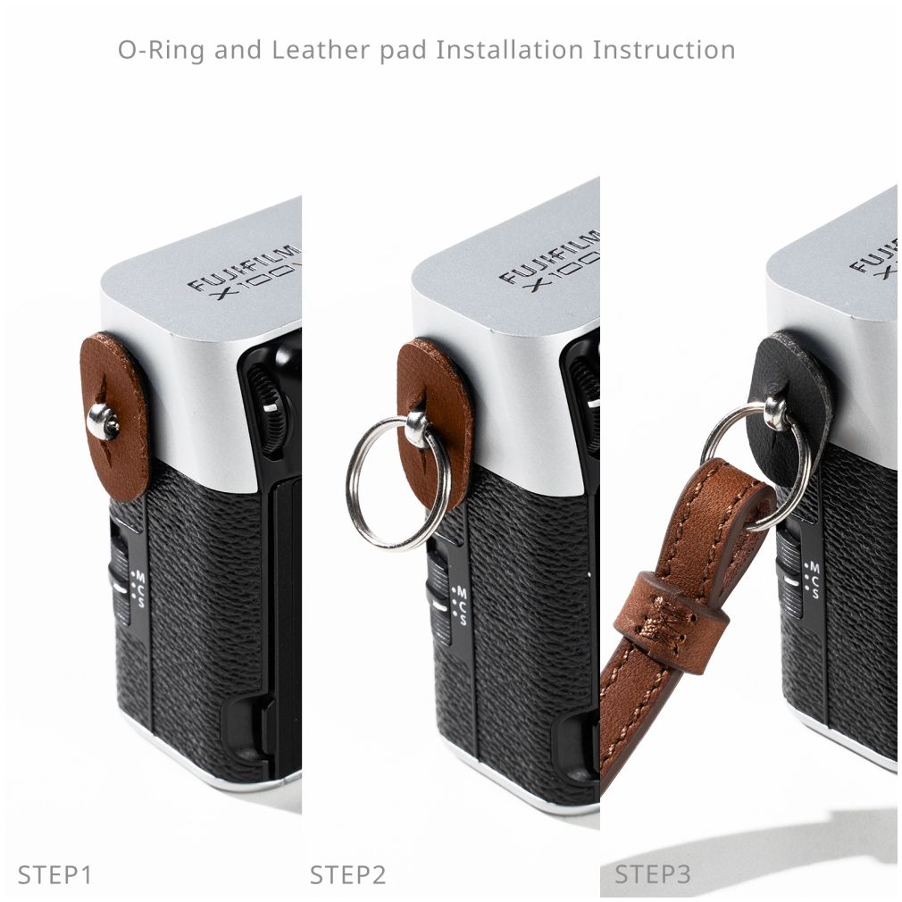 SmallRig 5209 Universal Leather Camera Shoulder Strap (brown)