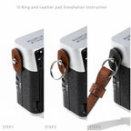 SmallRig 5209 Universal Leather Camera Shoulder Strap (brown)