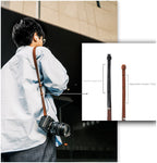SmallRig 5209 Universal Leather Camera Shoulder Strap (brown)