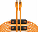 Tether Tools TetherPro Optima 10G USB-C, 31' (9.4m), straight orange