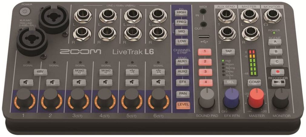 Zoom L-6 LiveTrak