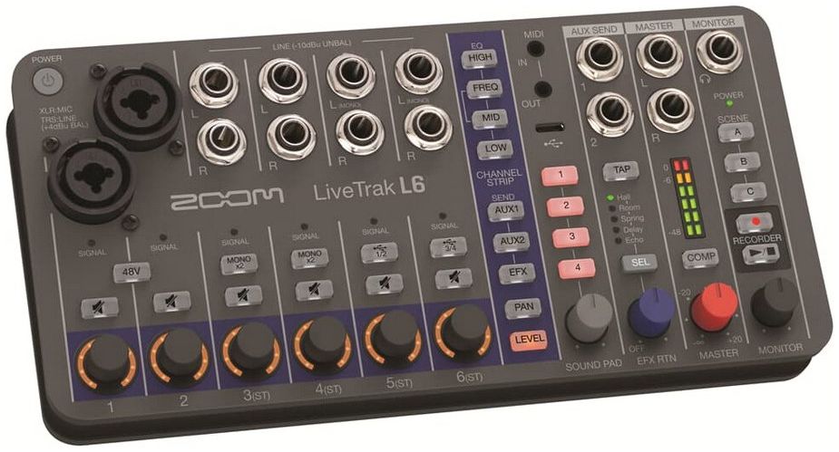 Zoom L-6 LiveTrak