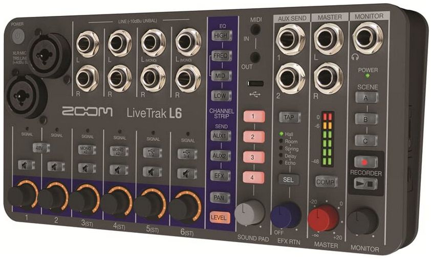 Zoom L-6 LiveTrak