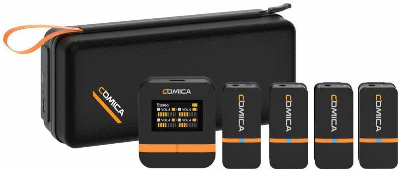 Comica Vimo Q (4 TX, 1 RX) wireless microphone set
