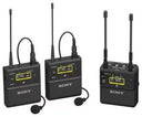 Sony Dual Channel UWP-D Kit. 1x URX-P41D/K33 & 2x UTX-B40/K33 transmitter