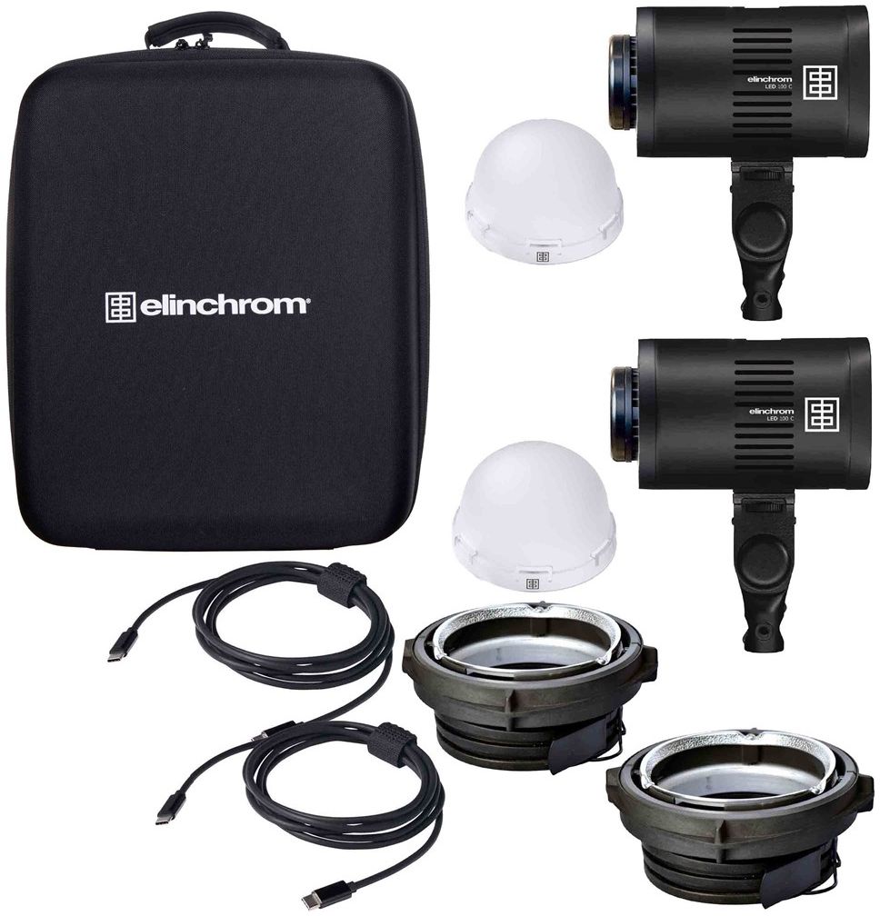 Elinchrom LED 100 C LED light Dual Kit
