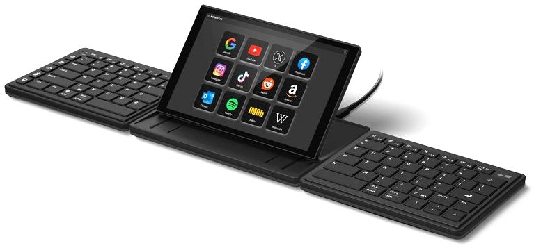Mobile Pixels Tetra Keyboard
