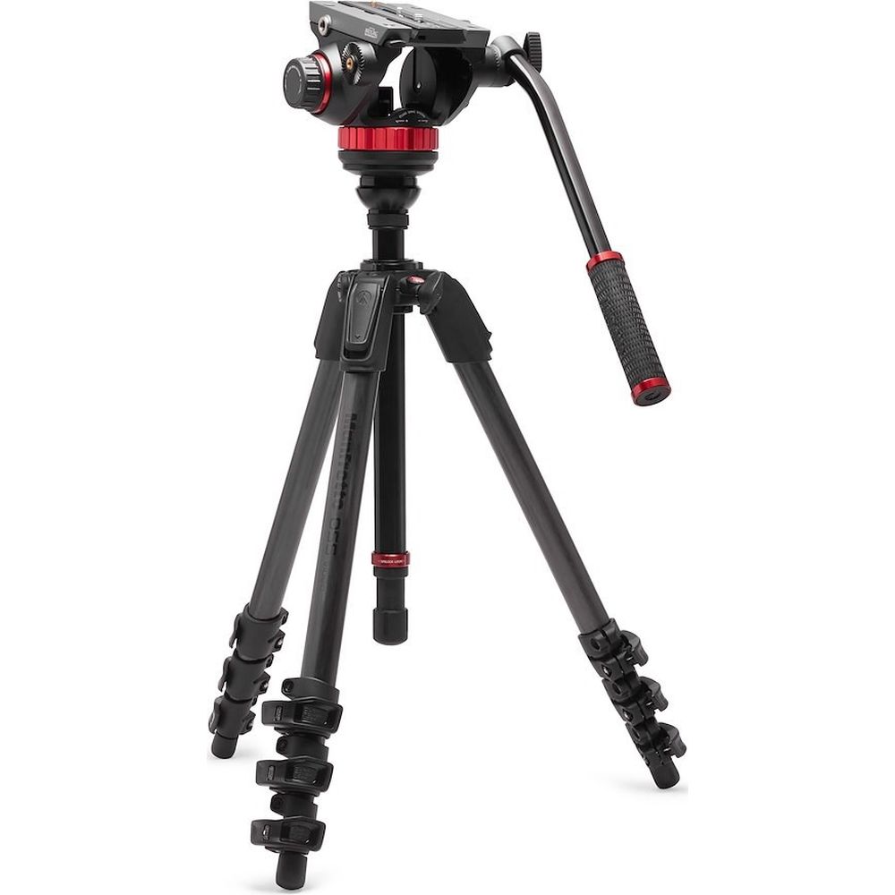Manfrotto 502 Head Arca Swiss & 055 Carbon 4 Sec Video head