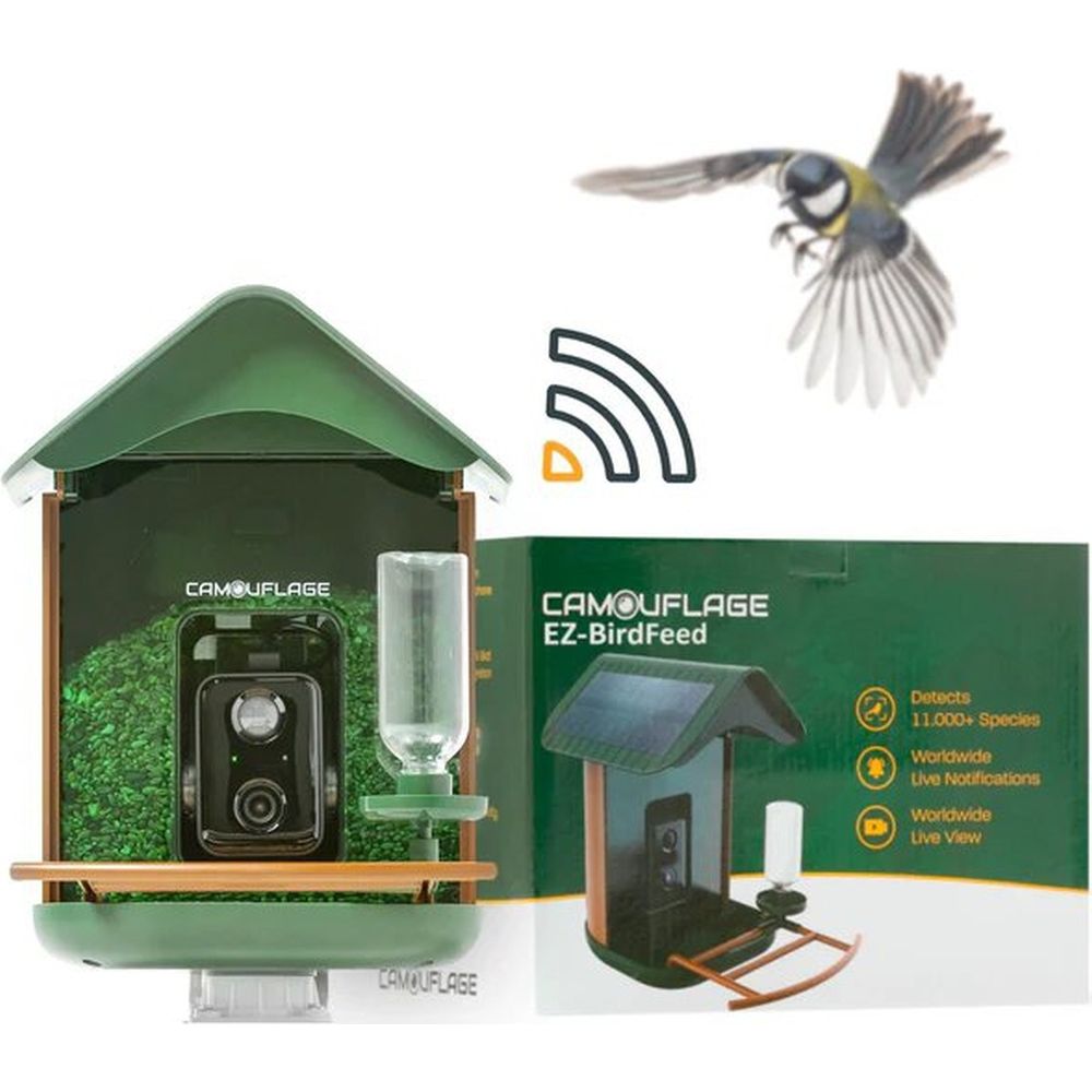 Camouflage EZ-BirdFeed Wildlife Camera