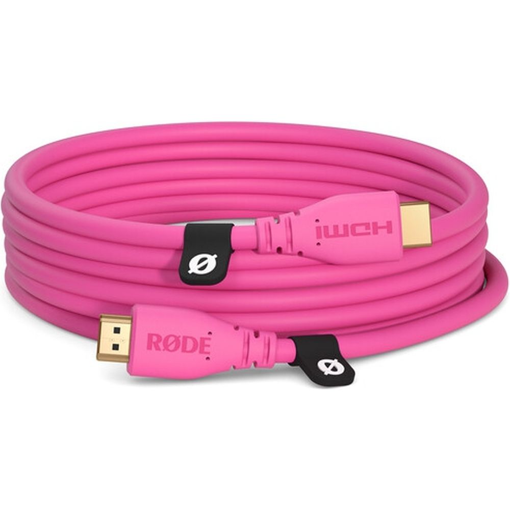 RØDE HDMI cable 3m pink