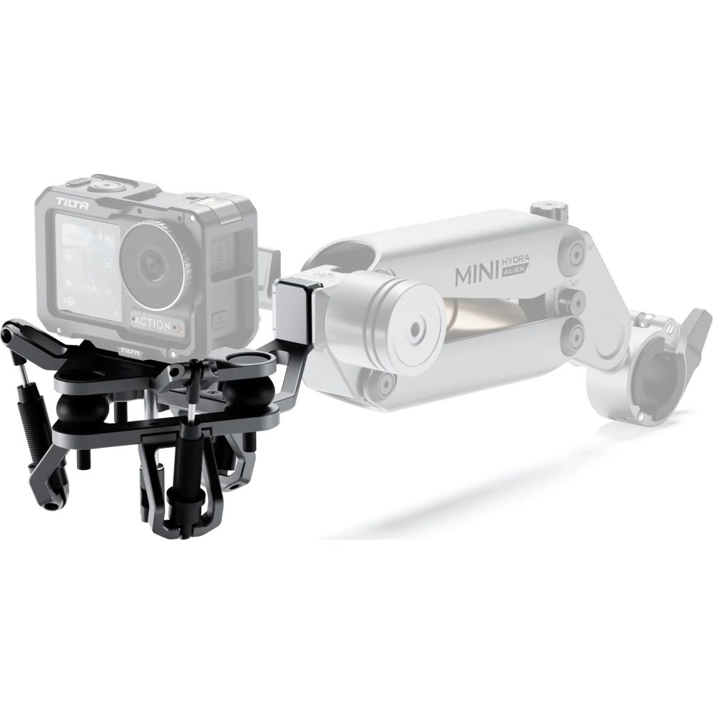 Tilta HDA-T15-SAH2-TG Shock Absorbing Head for Hydra Alien Mini (Universal), Titanium Gray