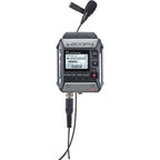 Zoom F1-LP Field Recorder with Lavalier Microphone + Carrying bag