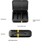 7RYMS iRay DW10 wireless microphone with 2 transmitters + Case, black