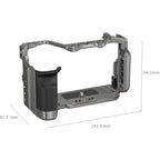 SmallRig 5198 "HawkLock" Quick Release Cage Kit with Silicone Handle for Sony Alpha 7C II / 7CR