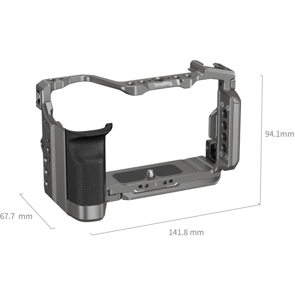 SmallRig 5198 "HawkLock" Quick Release Cage Kit with Silicone Handle for Sony Alpha 7C II / 7CR