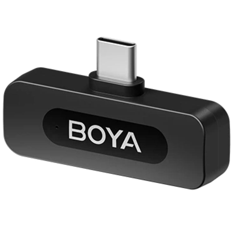 Boya BY-V20 V2.0 Wireless Lavalier Microphone for USB-C - 2 x TX and 1 x RX