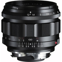 Voigtländer Nokton 50mm f/1.2 Type II ASPH Leica M-mount black