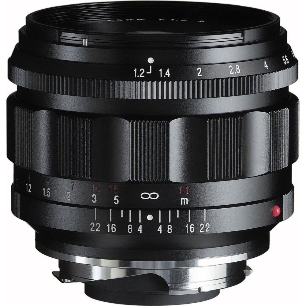 Voigtländer Nokton 50mm f/1.2 Type II ASPH Leica M-mount black