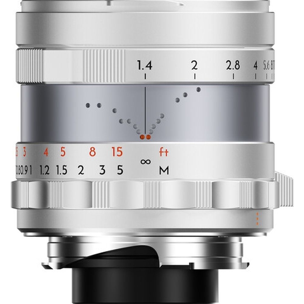 Thypoch Full frame Simera 35mm f/1.4 Type II for Leica M mount, silver