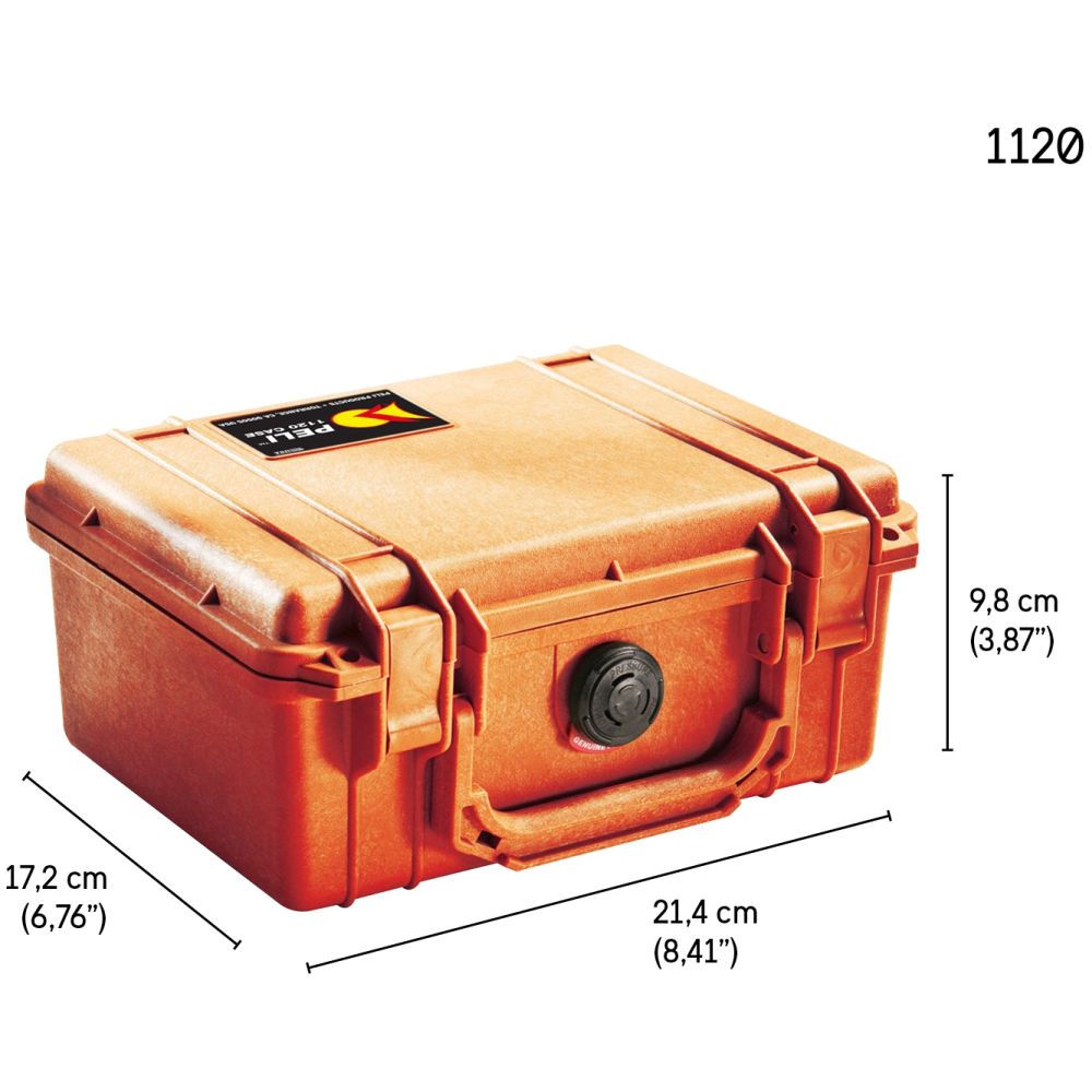 Peli 1120 Foam orange