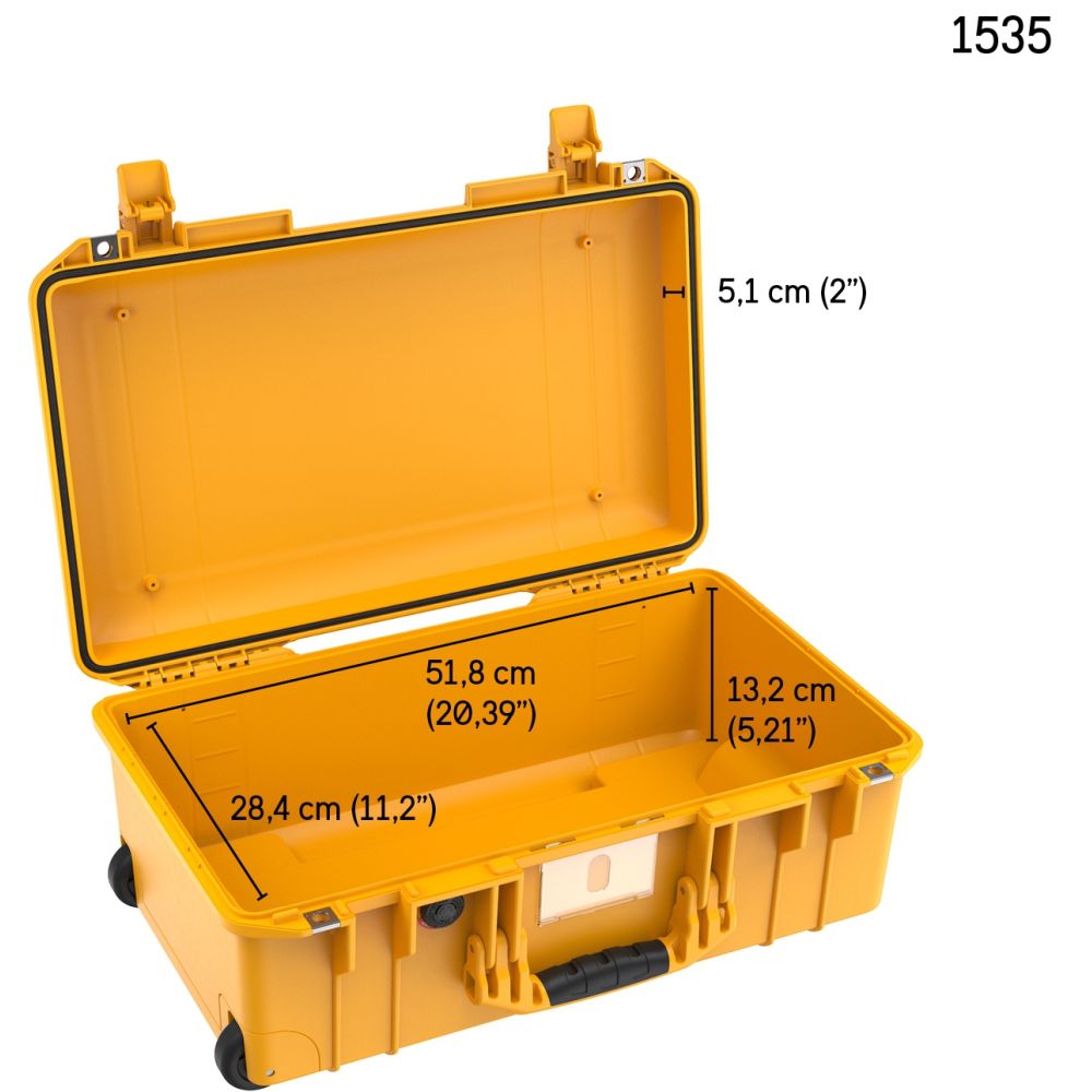 Peli 1535 Air Protective Case yellow