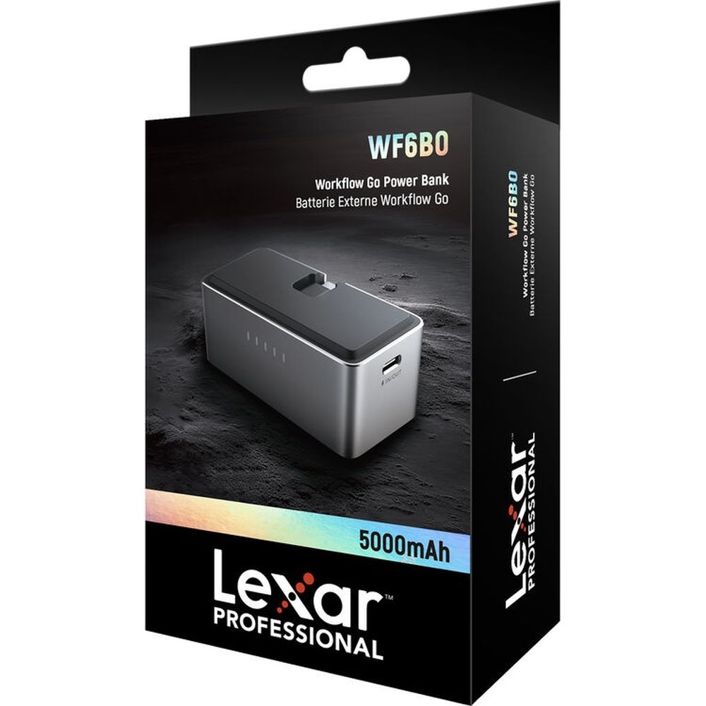 Lexar Workflow Go Power Bank 5000mAh