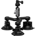 Leofoto LAC-05 Action Camera 3-suction cup mount