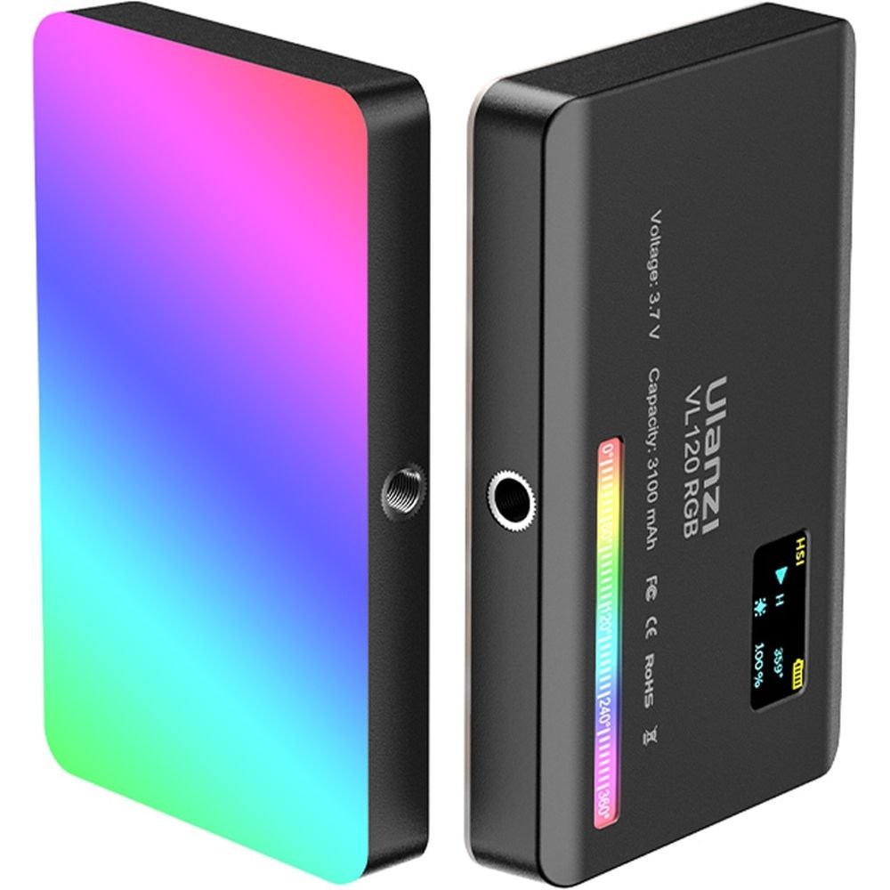 Ulanzi VIJIM VL120 RGB Multi Colour LED video lamp