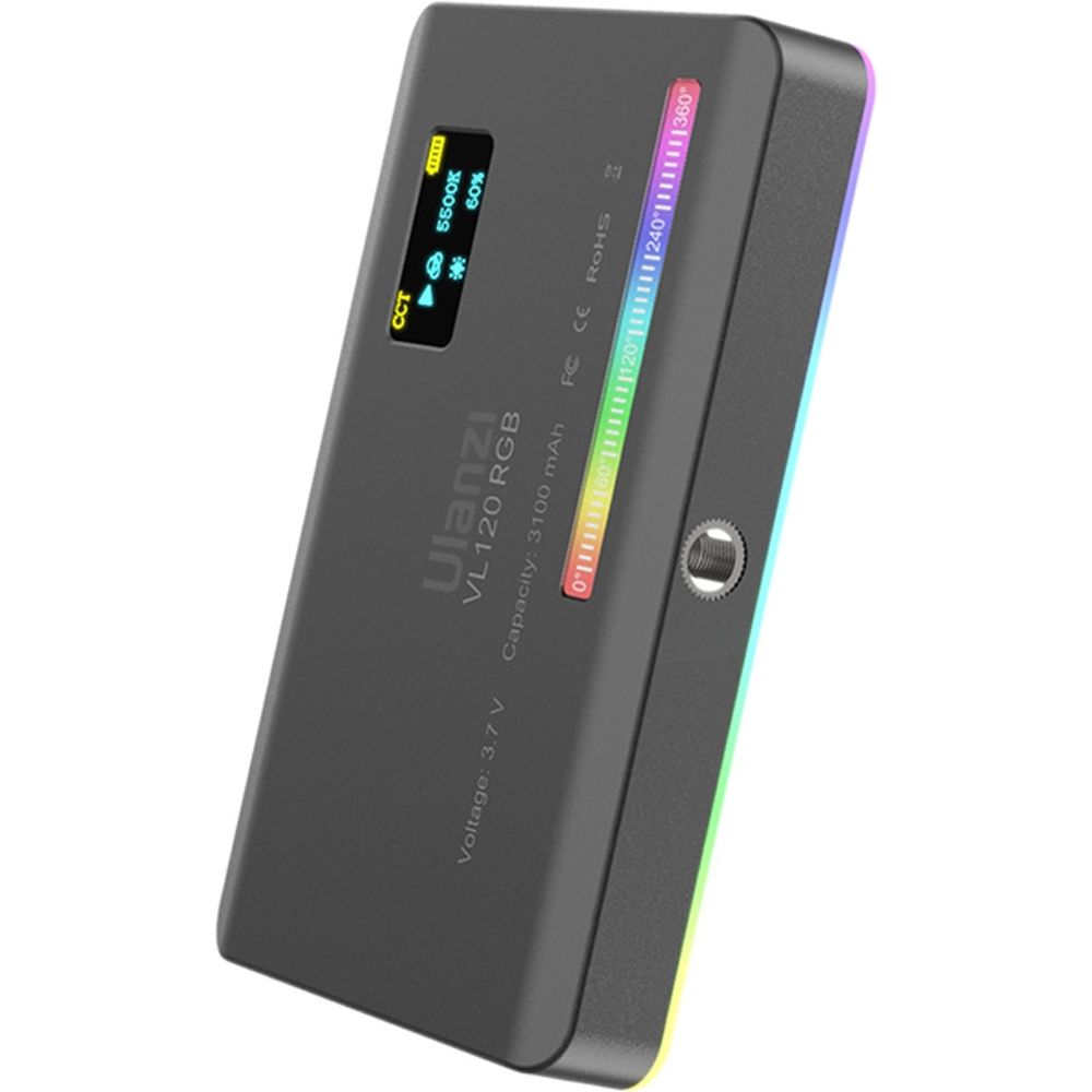 Ulanzi VIJIM VL120 RGB Multi Colour LED video lamp