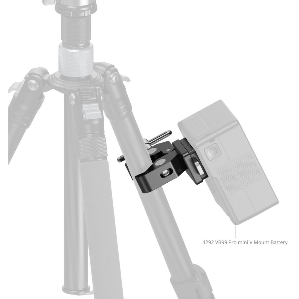 SmallRig 5313 V-Mount Crab-Shaped Clamp