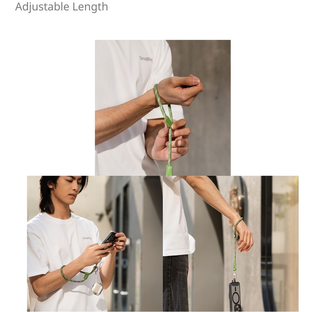 SmallRig 5303 FilMov Phone Wrist Strap, green