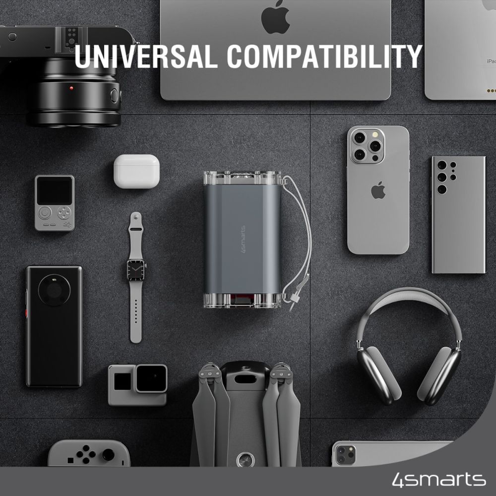 4smarts Lucid Ultra Power bank 40,000 mAh (154Wh) 100W