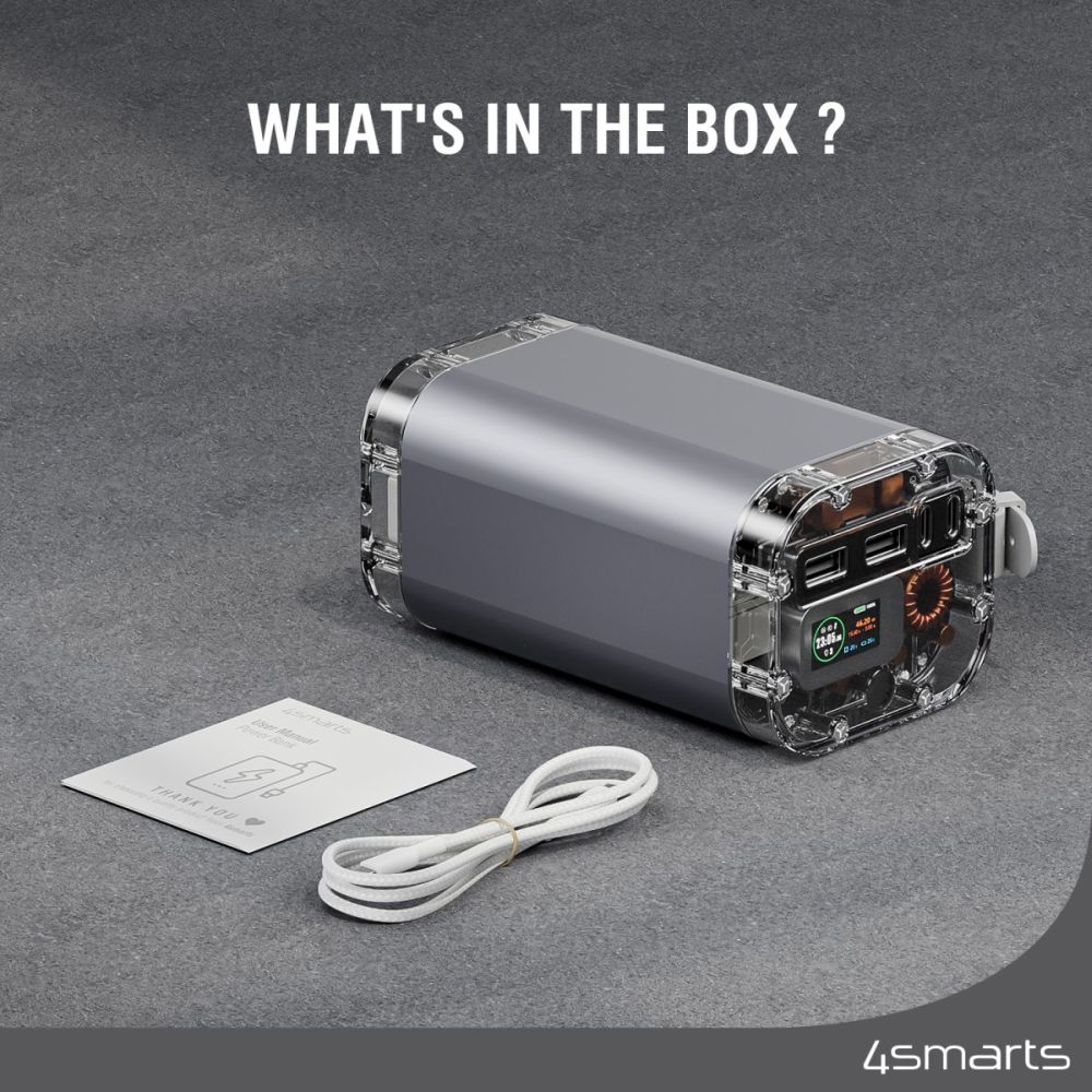 4smarts Lucid Ultra Power bank 40,000 mAh (154Wh) 100W