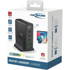 Ansmann DC5140PD Desktop Charger 140W with display