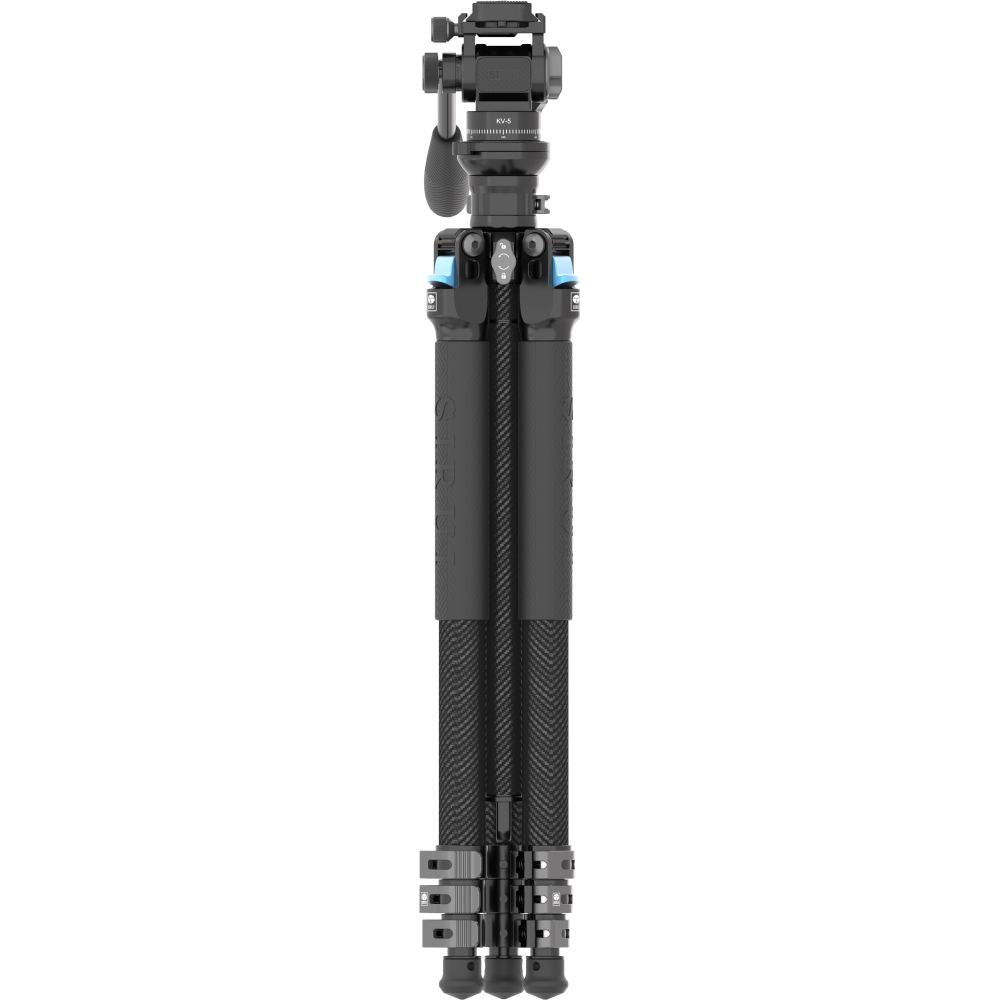 Sirui Landscape Carbon Tripod Kit L-224FL + KV-5 Video head (with Flip Lock)