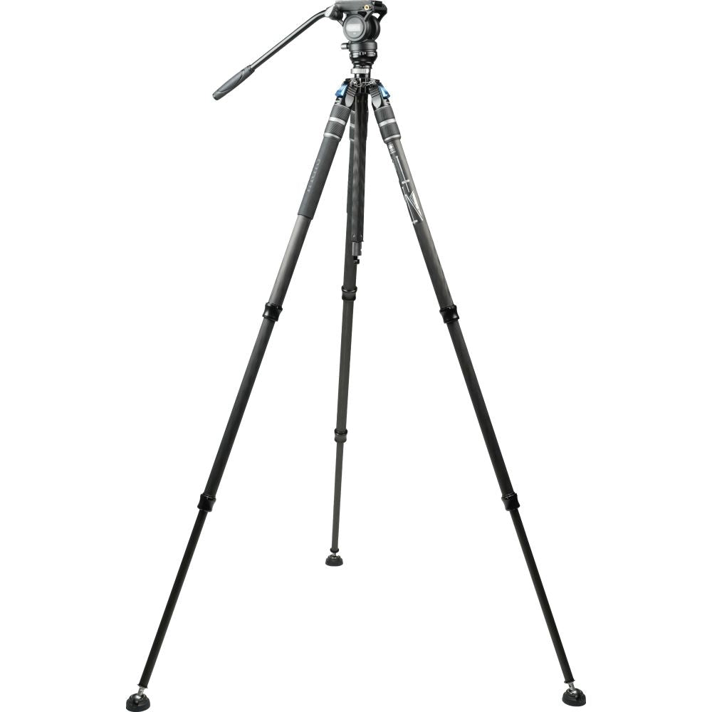 Sirui SVS60+S3 One-step Carbon Fiber Height Adjustment Video Tripod Kit